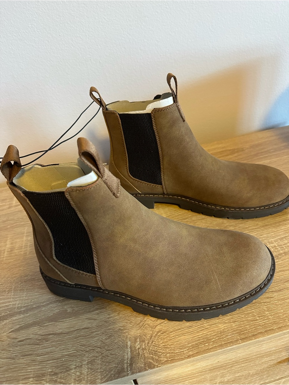 Men's Brown Portland Chelsea Boots - Classic Slip-On Style